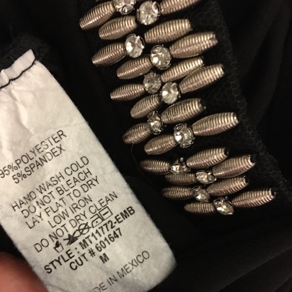 Bejeweled Black | maternity top | bell sleeves - Picture 8 of 8